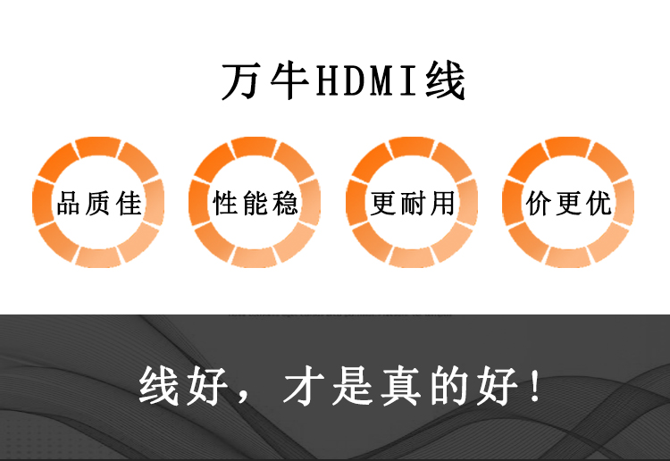 万牛HDMI高清线WN-163-2