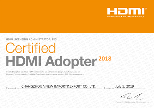 常州万牛——HDMI数据线材供应商